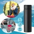 thumbnail image 6 of Huayishang Water Bottle, Kitchen Essentials Clearance Sale Led Smart Touch Screen Thermos Cup 316 Liner Smart Cover Series Liner 316 Material + Outer 304 Material Upgraded Version 1Pc, 6 of 9
