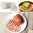 thumbnail image 3 of yaaqii Ham Net Meat Net Roll 18 Holes Elastic Cooking Wrap Net Smoked Butcher Yarn Net, 3 of 10