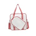 thumbnail image 3 of Bolsa de Pickle Ball Tote Zulema para hombres y mujeres con correa para el hombro rojo, 3 of 8