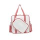 thumbnail image 3 of Bolso de bola de pepinillo, bolso de mano para raqueta de Pickleball, bolso de hombro, bolso de transporte, bolso cruzado, bolso ligero para raqueta rojo, 3 of 8