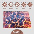 thumbnail image 2 of Hot Lava Rug, Lava Rug, Floor is hot Lava, Volcano Floor Rug C942 (70\u201dx110\u201d)=180x280cm, 2 of 8