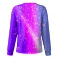 thumbnail image 3 of FrzhBrz Valentines Day Scrubs for Women Love Heart Printed Scrub Jackets Stretch Snap Front Long Sleeve Nurse Uniforms with Pockets, 3 of 3