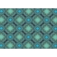 thumbnail image 1 of Ahgly Tapis Rectangulaire Lavable en Machine Intérieur Transitionnel Vert Profond, 8 Pieds x 12 Pieds, 1 of 7