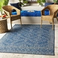 thumbnail image 3 of Mark&Day Outdoor Rugs, 2x3 Midlaren Global Indoor/Outdoor Denim Area Rug, Non Shedding Blue Grey Carpet for Patio, Porch, Deck, Bedroom, Living Room or Kitchen (2' x 2'11"), 3 of 8