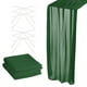 thumbnail image 1 of 2 Paquete 10 Pies Chifón Mesa Camino Unique Bargains 28 x 120 Pulgadas Rústico Gasa Mantel Transparente Verde, 1 of 6