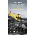 thumbnail image 4 of YUXIANG F06 EC-135 RC Helicopter, 1/36 Scale 6CH Direct-Drive Brushless Aircraft with Gyro Stabilization, 3D AerobaticRemote Control Helicopter for Adults & Beginners (RTF Version), 4 of 9