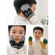 thumbnail image 2 of Minnieouse 2 pares de guantes para niños de dedo completo para niños pequeños invierno otoño deportes al aire libre esquí ciclismo equitación cálidos guantes y mitones rosa negro Minnieouse AP012927-01, 2 of 6