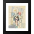 thumbnail image 2 of Karl Wiener 19x24 Black Modern Framed Museum Art Print Titled - Euphoria (Self -Portrait) (1941), 2 of 5