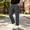 Dark Gray, variant on Spazoro Boys Cargo Pants with Multi‑Pockets, Elastic Waist Solid Color Straight Leg Relaxed Fit Pull‑on Casual Daily Long Trousers for Kids Khaki Size 7-8