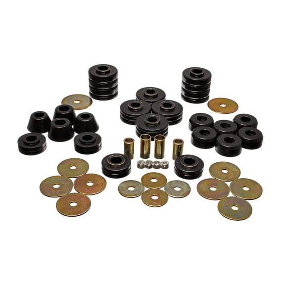 Energy Suspension 73-95 K5 Blazer Black Body(cab) Mount Set