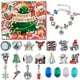 thumbnail image 4 of Pulseras con calendario De Adviento para niños y niñas, decoración navideña con temática De Navidad, joyería artesanal, amuleto De nacimiento, Año Nuevo, 2023, 4 of 4