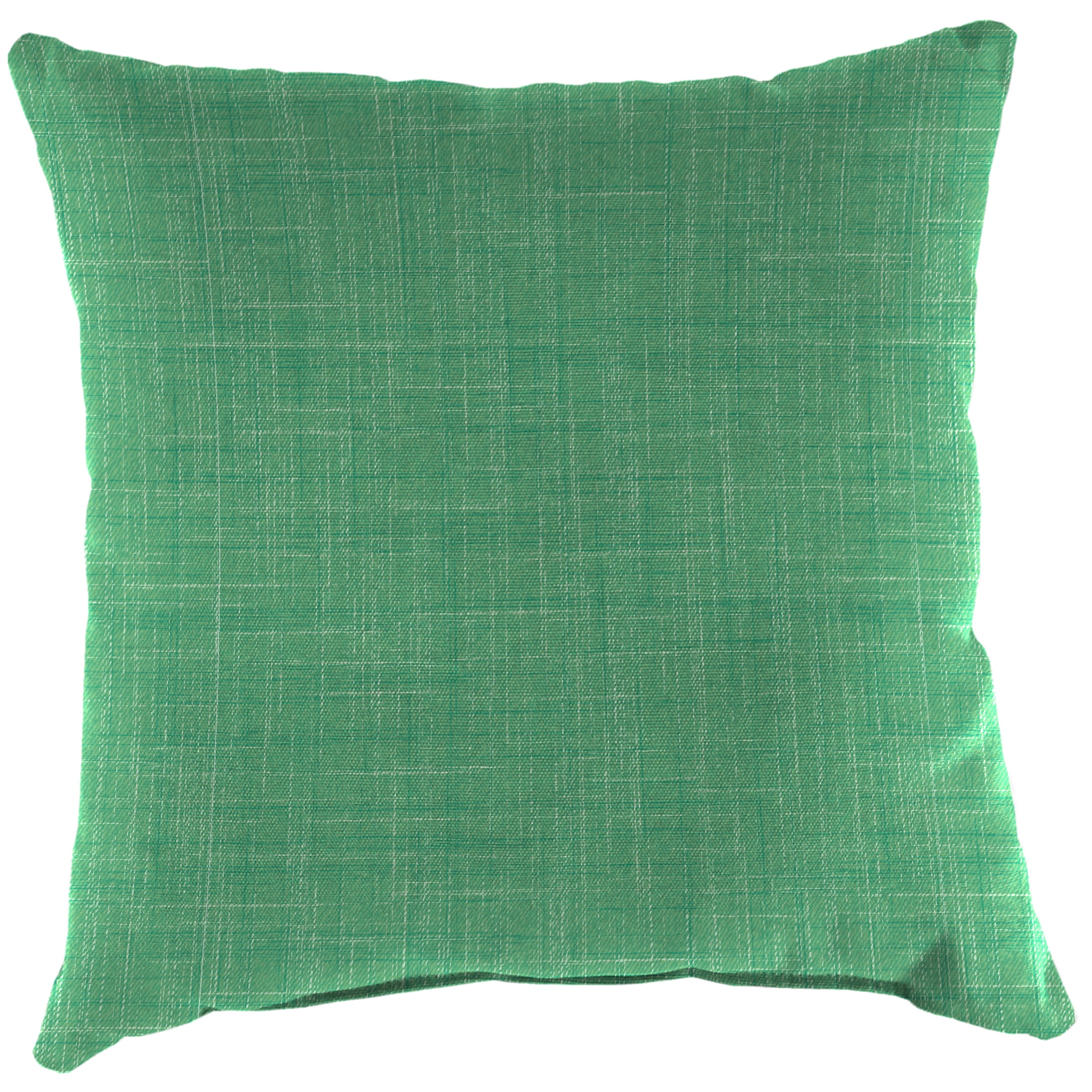 Jordan Manufacturing 16" x 16" Harlow Dill Green Solid Square Outdoor Throw Pillow (2 Pack)