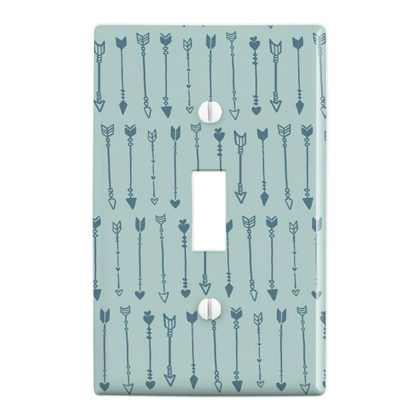Artsy Arrows Hand Drawn Sketchy Pattern Plastic Wall Decor Toggle