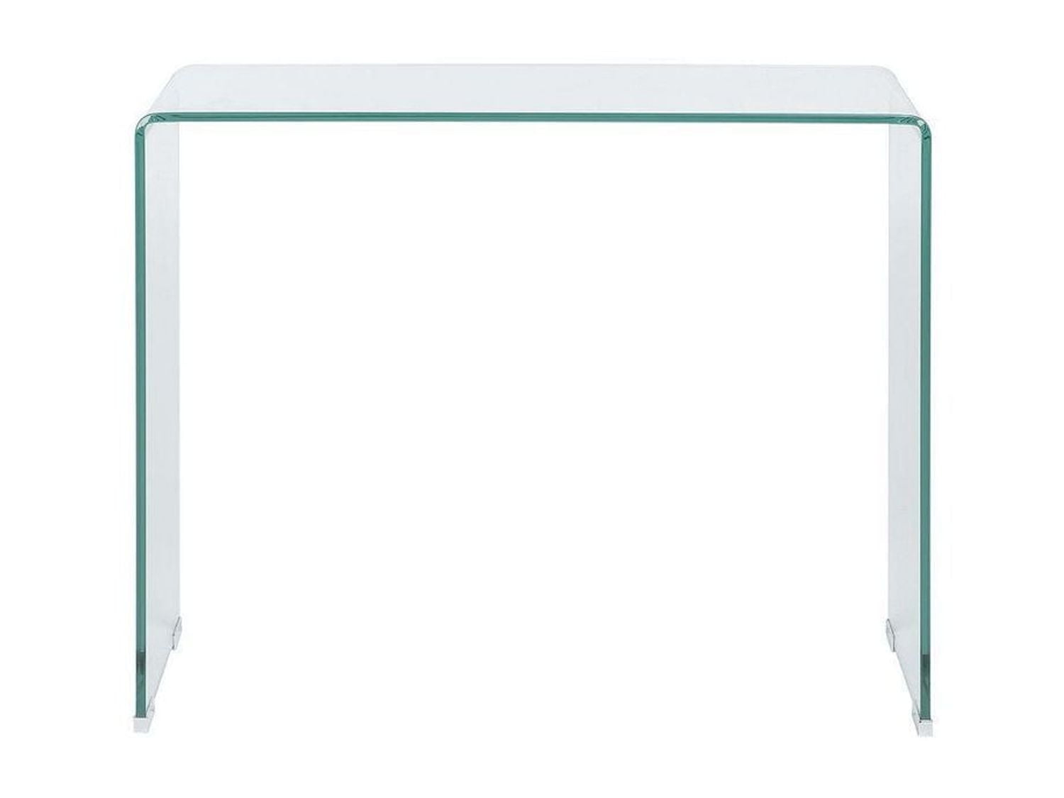 Table console en verre