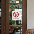 thumbnail image 4 of FESTFENDS 6Pcs No Smoking Sign Sticker Durable PVC Adhesive Warning Label for Public and Business Areas, 4 of 8