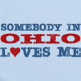thumbnail image 2 of CafePress - Somebody In Ohio Loves Me Infant Bodysuit - Baby Light Bodysuit, Size Newborn - 24 Months, 2 of 4