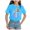 Sky Blue, variant on Xudanell Toddler Short Sleeve Shirts Cute Color T Shirt Top for Toddler Girls Casual Basic Wear Pink 7-8 Years