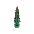 thumbnail image 1 of 14.2" Spinning Glass Christmas Tree Stand (Green), 1 of 3