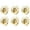 White, variant on Bee Napkin Rings Set of 6, Daisy Flower Napkin Rings Gold Bee Napkin Ring Holders Sunflower Napkin Rings for Wedding Party Holiday Banquet Delicate Serviette Buckles Decor
