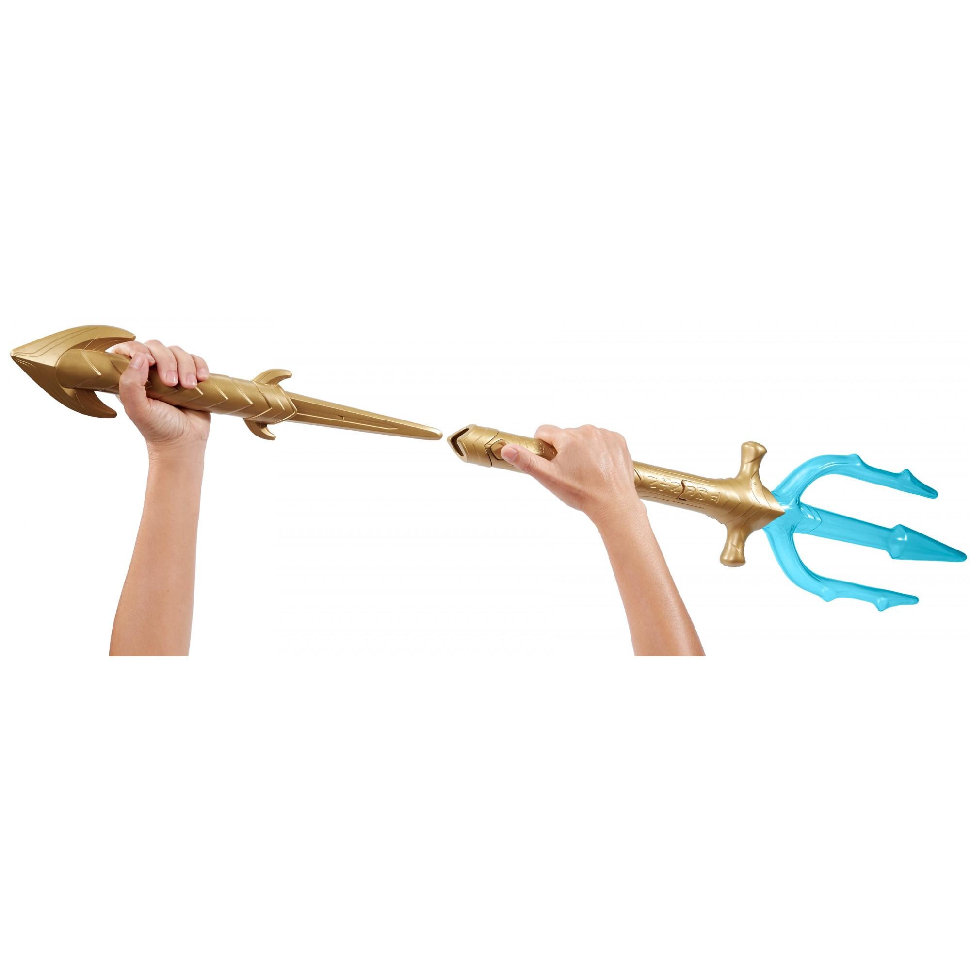 Aquaman Movie Trident with Sounds \u0026 Phrases for Realistic Battle Play - Walmart.com - Walmart.com