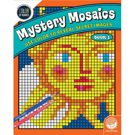 Color By Number Mystery Mosaics: Book 1, TOYS THAT TEACH: Studies show that color coded puzzles are one of the best tools for teaching children high-level.., By (Best Way To Teach Kids Coding)