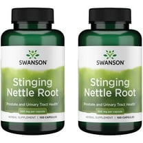 Swanson Stinging Nettle Root (Urtica Dioica) - Herbal Supplement - (100 Capsules, 500mg) (2 Pack)