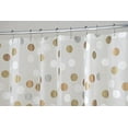 thumbnail image 2 of iDesign Rideau de Douche 72 Po x 72 Po Gilly Dot PEVA - 1 Pièce, 2 of 6