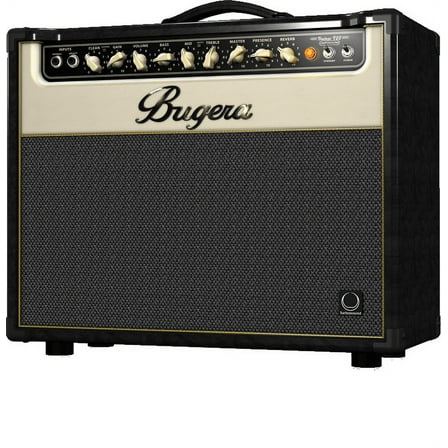 Bugera V22 INFINIUM 22-Watt Vintage 2-Channel Tube Combo with INFINIUM Tube Life Multiplier, Original TURBOSOUND Speaker and Reverb