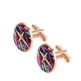thumbnail image 2 of Easter Stylish Men's Cufflinks Set for Formal Attire - Made of Stainless Steel - Ideal for Business Meetings, 2 of 6