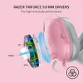 thumbnail image 2 of Razer Blackshark V2 X Wired Gaming Headset for PC, PS5, PS4, Switch, Xbox X|S, 3.5mm, Quartz, 2 of 15
