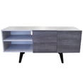 thumbnail image 1 of Mueble para TV Hogare 50' Centro de entretenimiento Blanco Gris Storm, 1 of 8