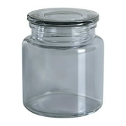 Allure Homes Creations Halsey Cotton Ball Jar Smoke Blue Grey - Smoke Blue Grey - Cotton Ball Jar