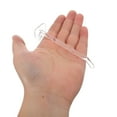 thumbnail image 3 of WEUVEB 50Pcs Transparent Plastic Pegboard Hooks for Easy Installation in Shops, 3 of 8