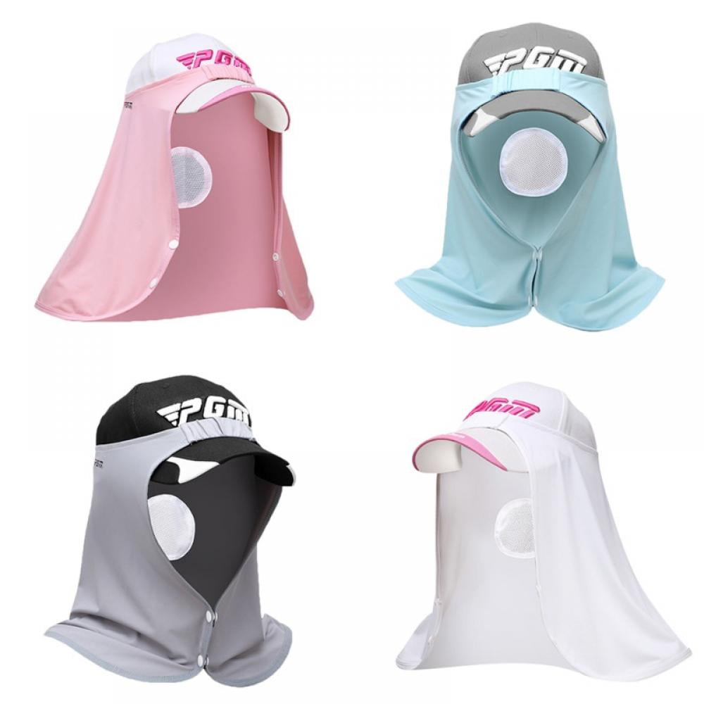 4 Pieces Cooling Hat Drape Sun Protection Hat Shade Neck Coverage Cap Tail Sun Cycling Running