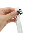thumbnail image 4 of Unique Bargains 2 Pcs Hair Clip Grace Lace Ribbon Bow Claw Clip White, 4 of 5