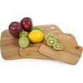 thumbnail image 3 of Core Bamboo Classic Cutting Board Combo Pack, Natural, Small/Medium/Large, 3 of 6