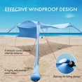 thumbnail image 3 of Carpa Beach Canopy EasierHike, 305 x 305 cm, UPF50+, resistente al viento, 3 of 6