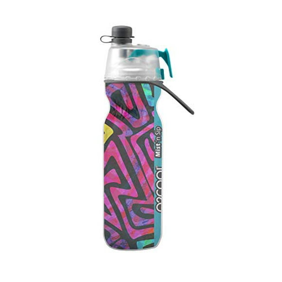 O2Cool ArcticSqueeze Insulated Mist 'N Sip Squeeze Bottle - 20 Ounce, Artist Four