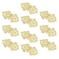 thumbnail image 2 of Alvinma Flower Engraved Jewelry Box Hinges for Furniture - 10pcs, 2 of 7