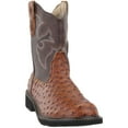 thumbnail image 2 of Roper Womens Chunk Rider Ostrich Embroidery Round Toe Cowboy  Mid Calf Boot, 2 of 7