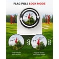 thumbnail image 4 of Telémetro de golf con pendiente, telémetro láser de 1200 yardas con vibración que bloquea el mástil, telémetro con aumento de 7 veces con banda magnética, 4 of 7