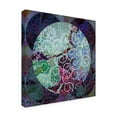 thumbnail image 2 of Trademark Fine Art 'Mosaic Circle' Canvas Art by Anne Cote, 2 of 3