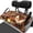 Duck Camo Print, variant on Uourmeti Map Design Golf Cart Seat Covers with 4 Pockets, Fit for Club Car Golf Cart Sports Suitable for Yamaha EZGO TXT RXV
