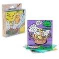 thumbnail image 2 of Set de posavasos de cristal Sanrio Gudetama Lazy Egg, 4 piezas, 2 of 9