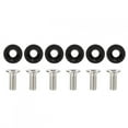 thumbnail image 1 of Oubit License Frame Gasket,6Pcs M8 Universal Gasket Fender Bumper Washer Car Modification Gasket Leading Edge Technology, 1 of 9