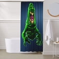 thumbnail image 2 of Shower Curtain Cartoon Art Bath Shower Curtains with 12 Hooks, Waterproof Washable Polyester Bathroom Home Decor Set 60x72 Inch Iron, 2 of 8