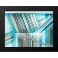 thumbnail image 2 of PI Studio 14x12 Black Modern Framed Museum Art Print Titled - Glitchy II, 2 of 5