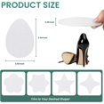 thumbnail image 3 of Welnove Shoe Sole Protectors Anti-Slip, Self-Adhesive Grips For Leather Shoes, High Heels, Noise Reduction, 6 Pcs, Clear, 3 of 7