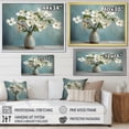 thumbnail image 4 of Designart "Still Life With Dogwood Blooms" Dogwood Floater Framed Canvas Art Print, 4 of 5