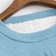 thumbnail image 5 of ICHUANYI Liquidación Tops de manga larga cálidos de felpa gruesa con bolsillo y cuello redondo para mujer ICHUANYI WER202308252779, 5 of 5